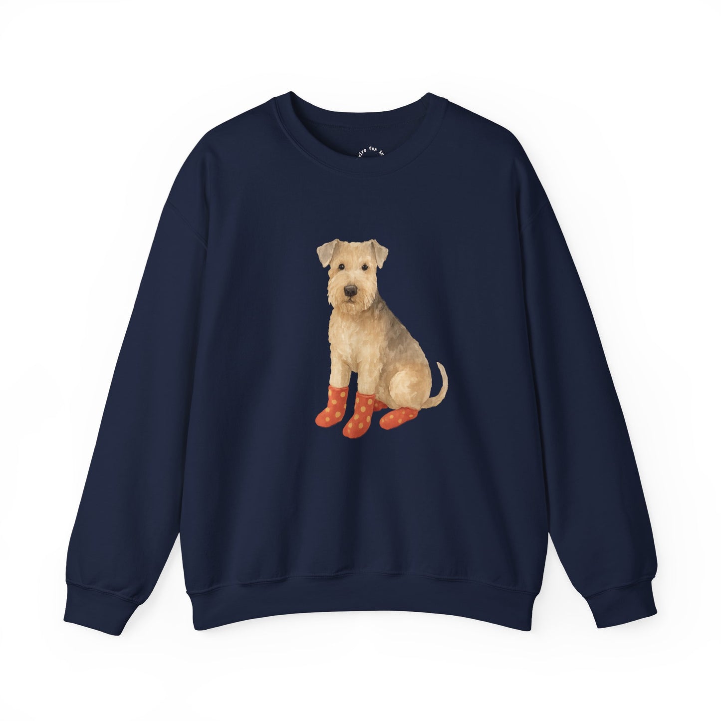 Wire Fox in Socks RHYMES THYME Sweatshirt
