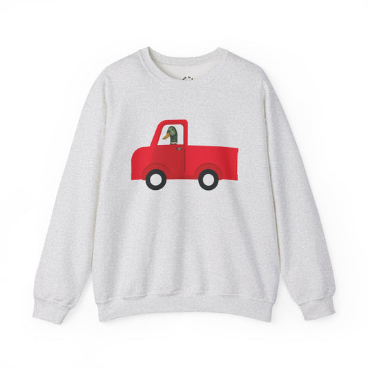 Duck in a Truck RHYMES THYME Sweatshirt