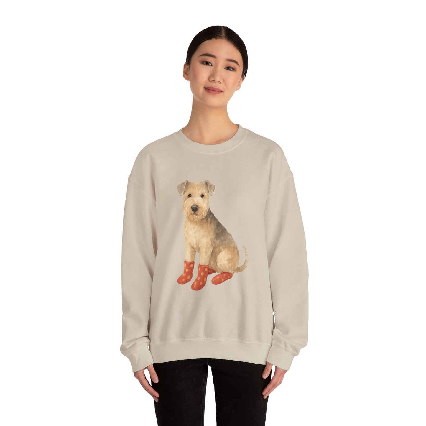 Wire Fox in Socks RHYMES THYME Sweatshirt