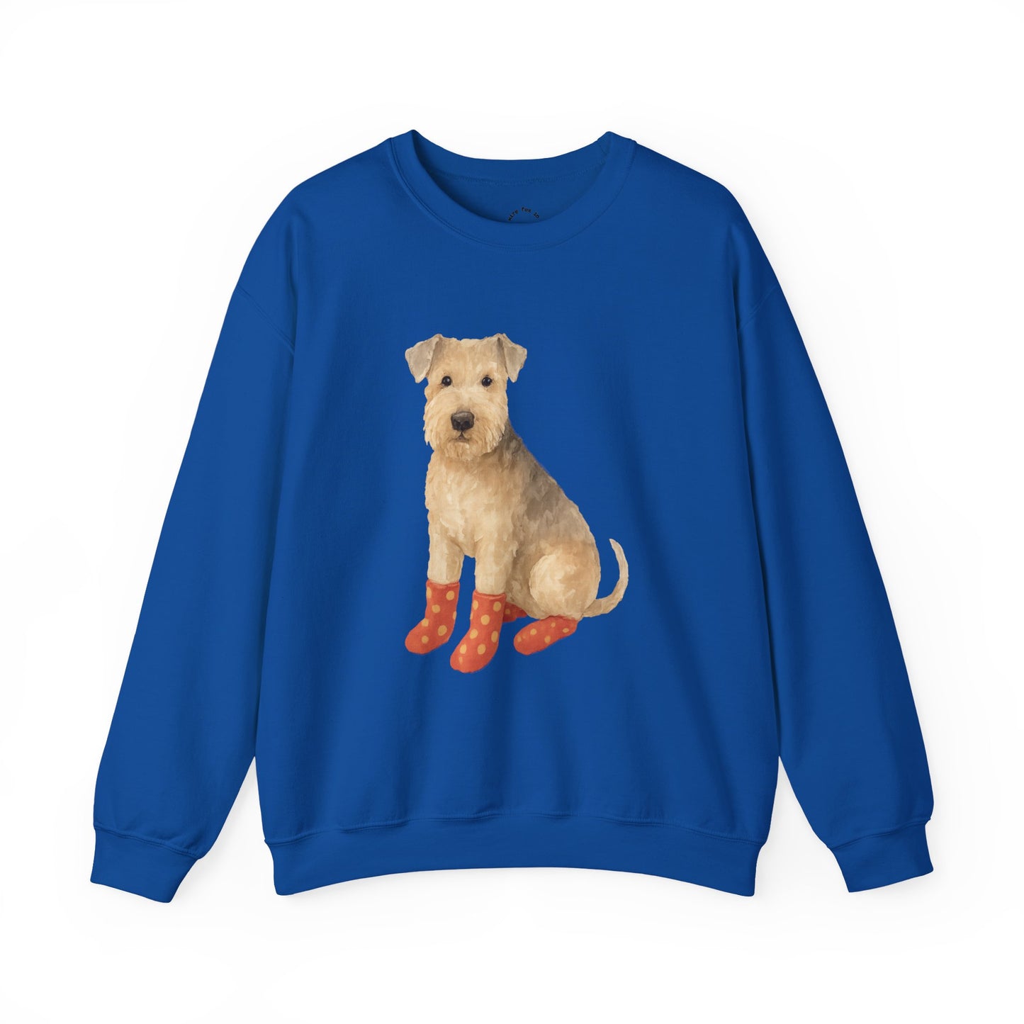 Wire Fox in Socks RHYMES THYME Sweatshirt