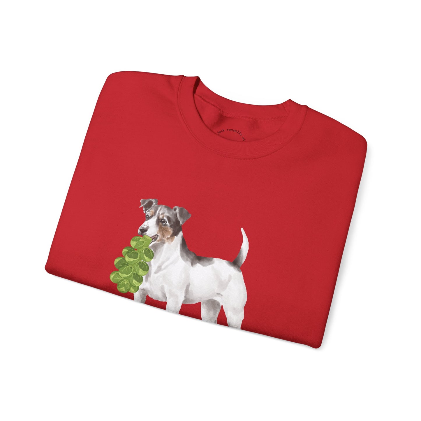 Jack Russell with Brussels RHYMES THYME Sweatshirt