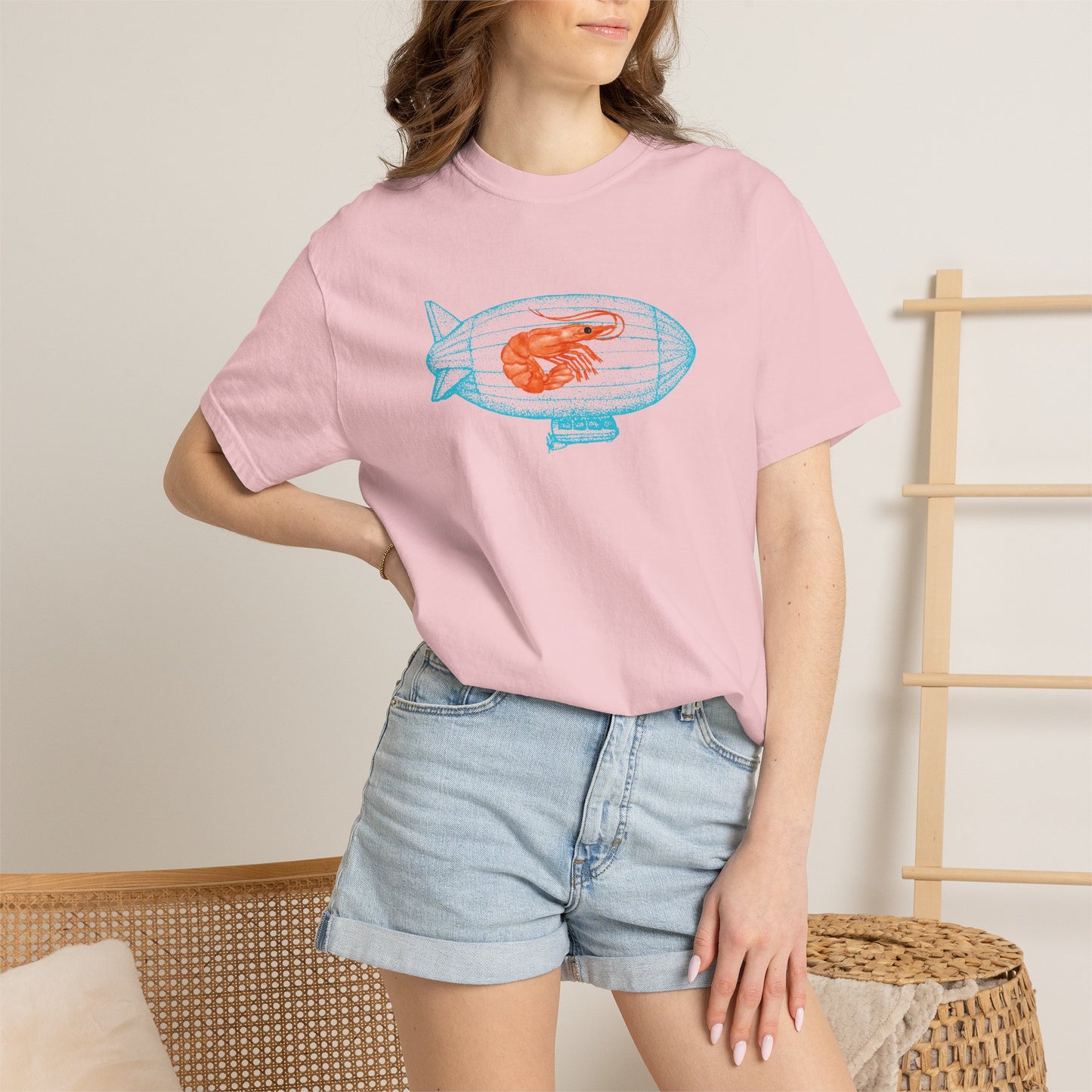 Shrimp on a Blimp RHYMES THYME CC T-Shirt
