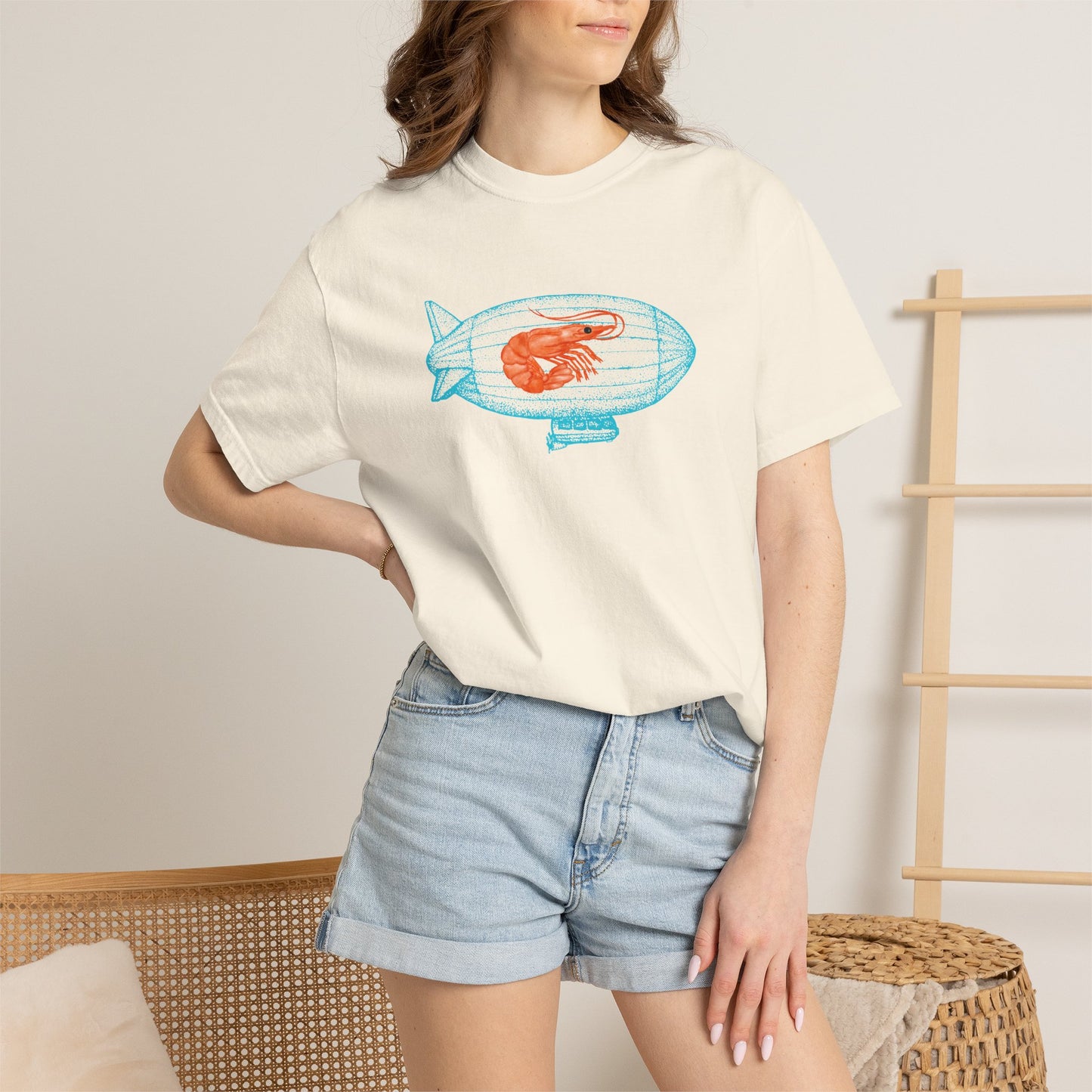 Shrimp on a Blimp RHYMES THYME CC T-Shirt