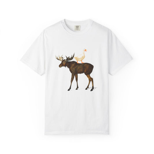 Goose on a Moose  RHYMES THYME CC T-Shirt