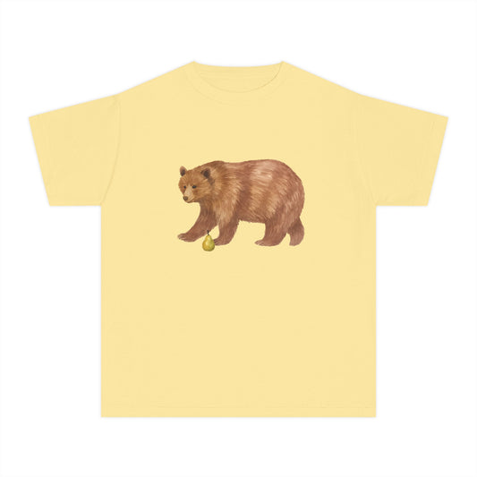 Bear with a Pear RHYMES THYME Youth Tee