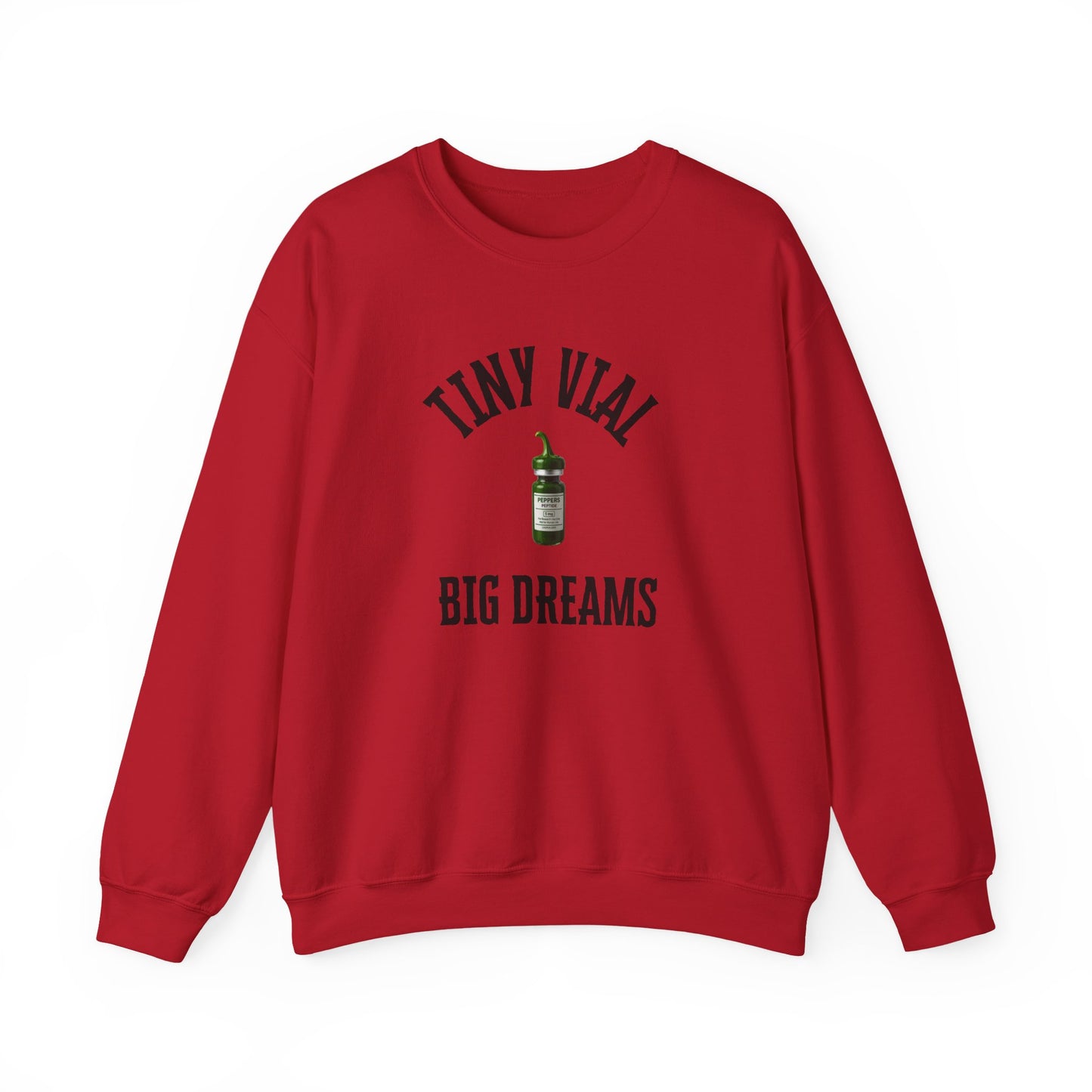 Tiny Vial, Big Dreams Crewneck Sweatshirt