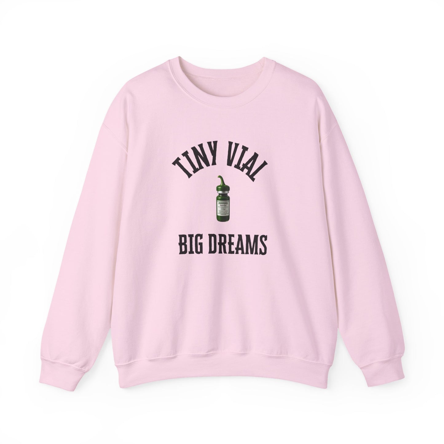 Tiny Vial, Big Dreams Crewneck Sweatshirt