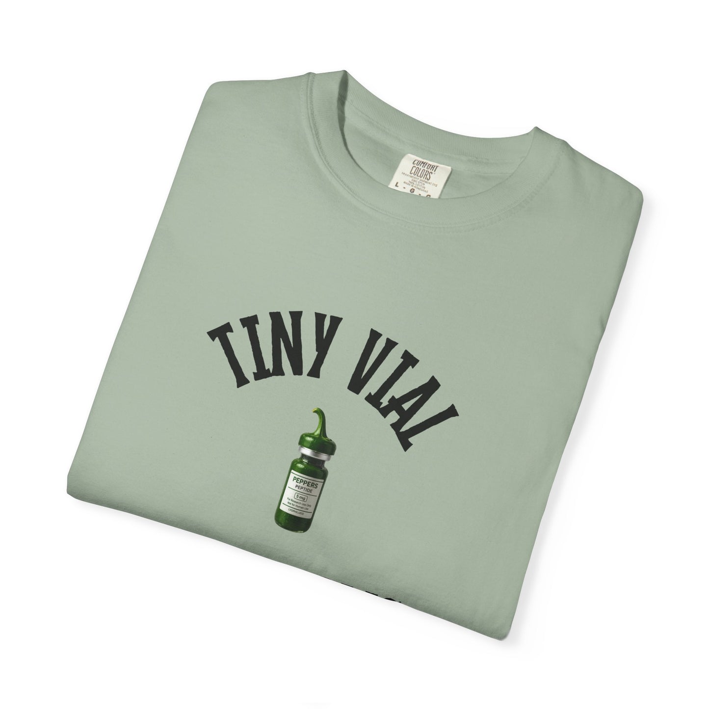 Tiny Vial, Big Dreams Peptides T-shirt