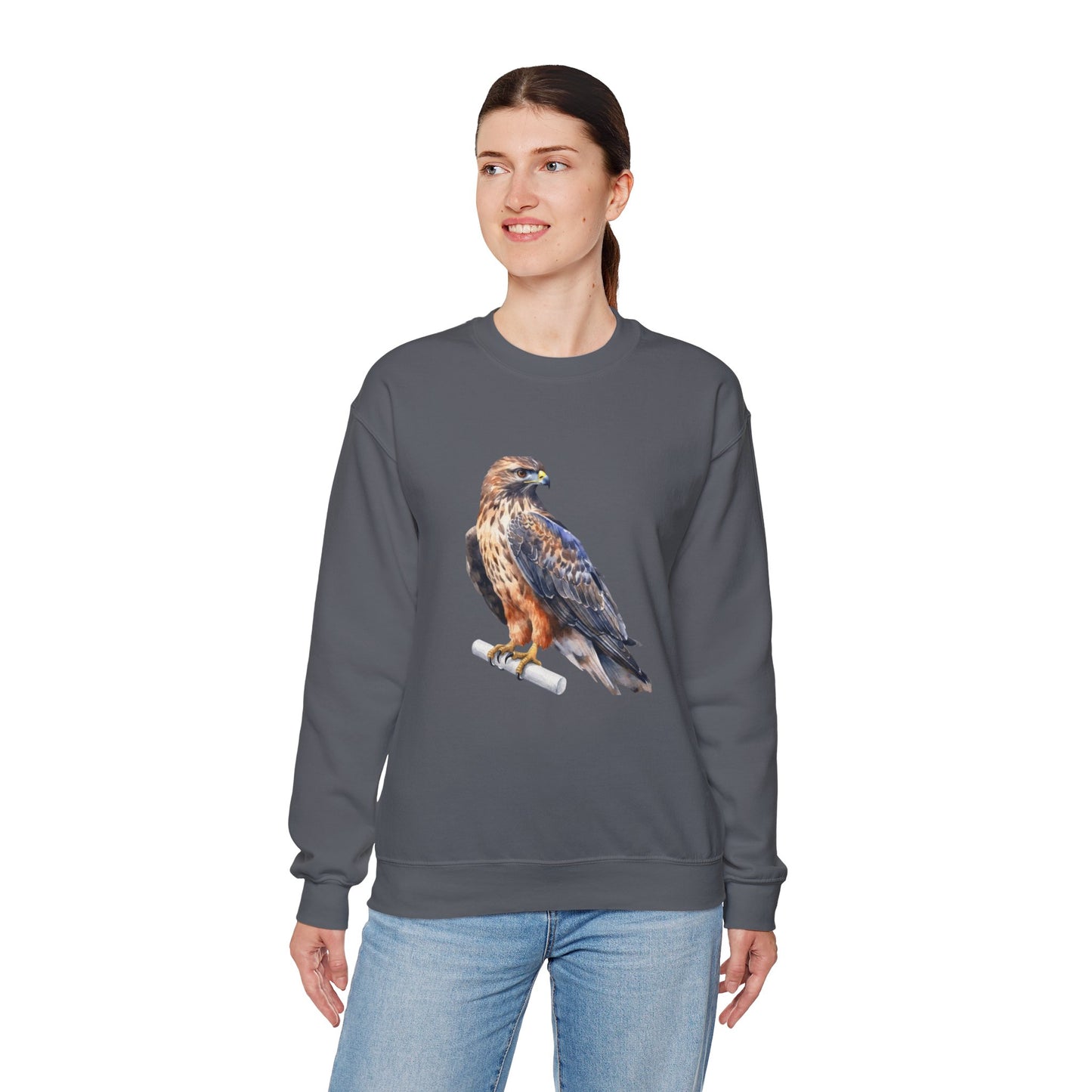 Hawk with Chalk RHYMES THYME Sweatshirt
