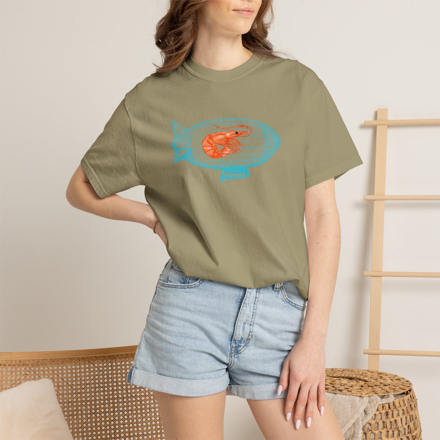 Shrimp on a Blimp RHYMES THYME CC T-Shirt