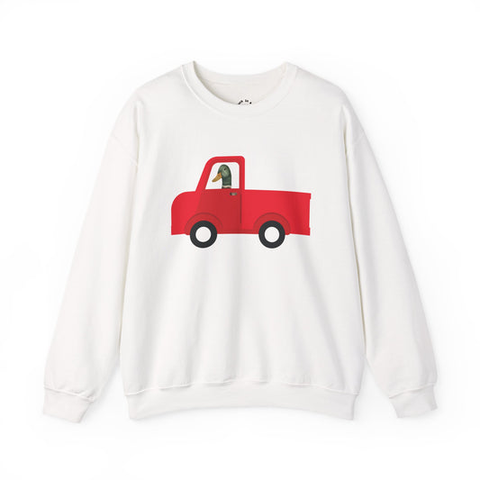 Duck in a Truck RHYMES THYME Sweatshirt