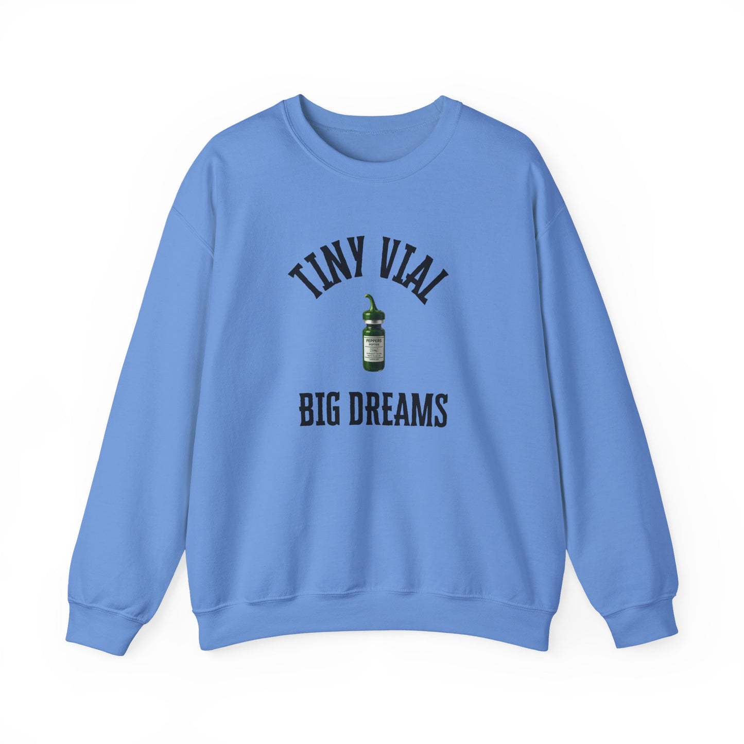 Tiny Vial, Big Dreams Crewneck Sweatshirt