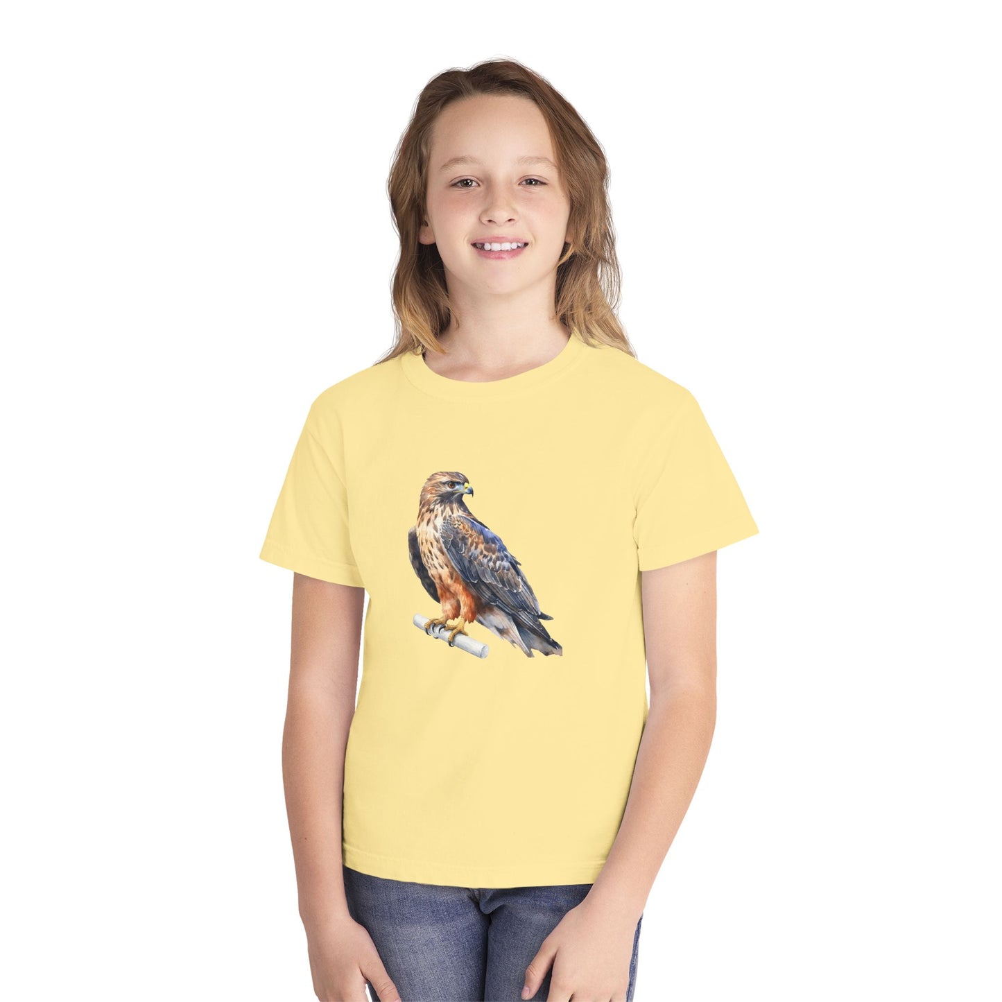 Hawk with Chalk  RHYMES THYME CC Youth T-Shirt