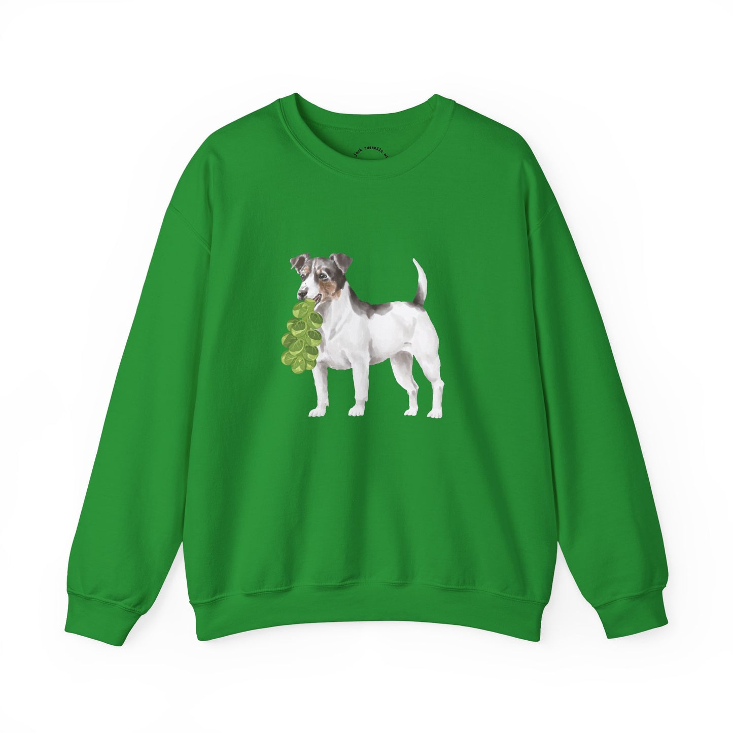 Jack Russell with Brussels RHYMES THYME Sweatshirt
