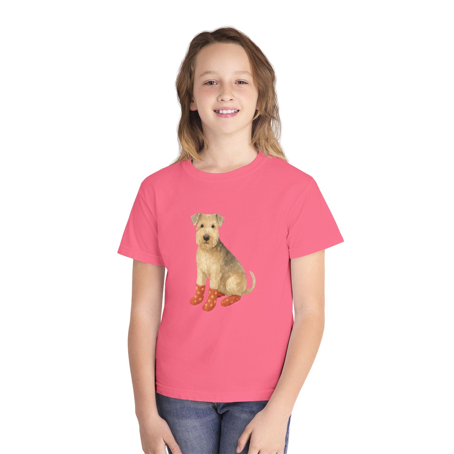 Wire Fox in Socks RHYMES THYME Youth Tee