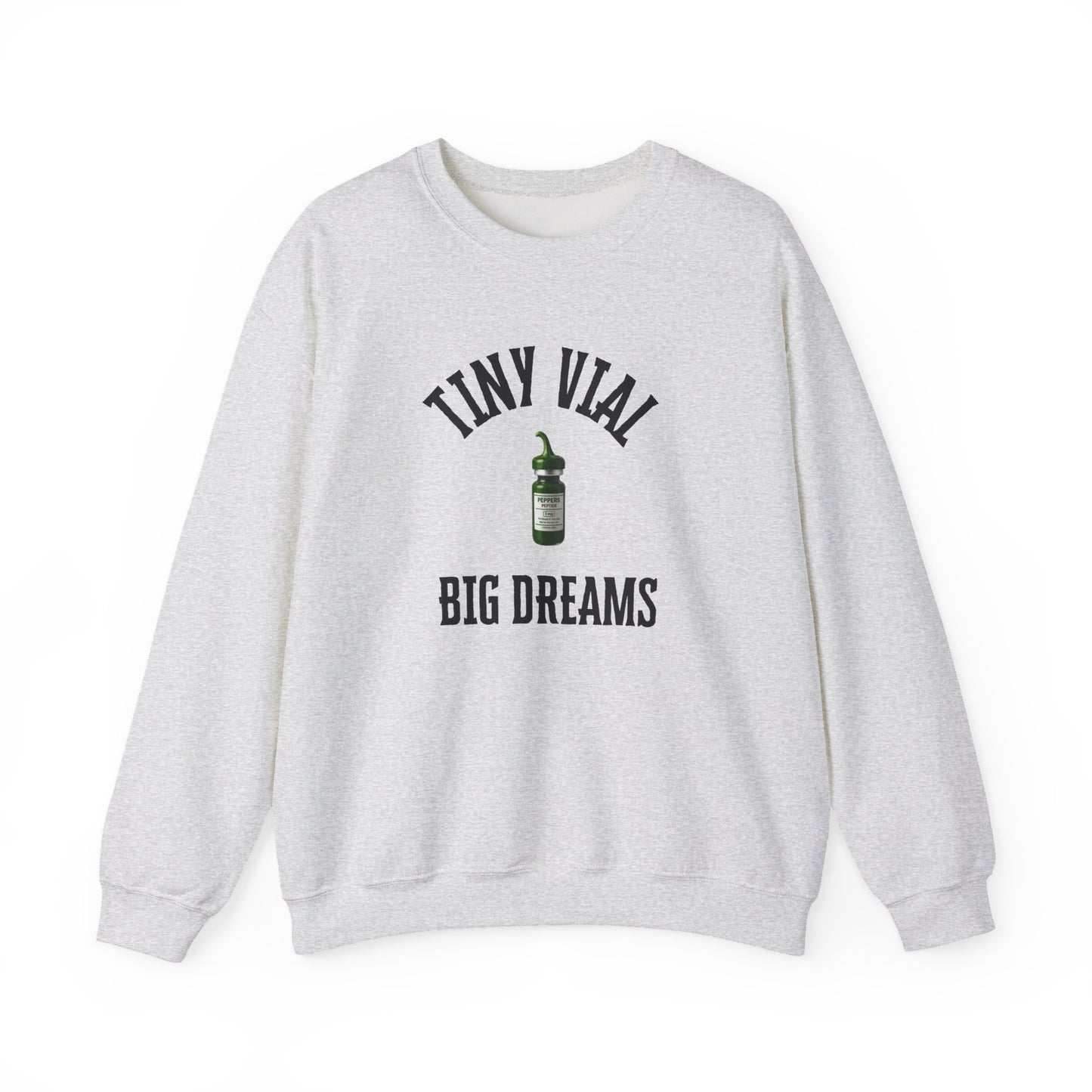 Tiny Vial, Big Dreams Crewneck Sweatshirt