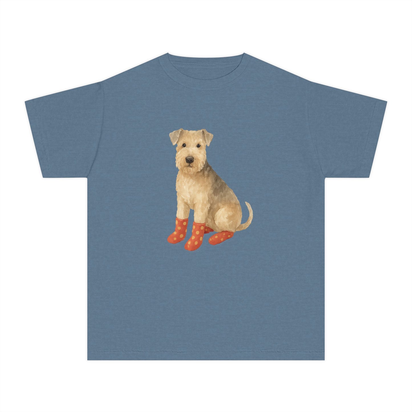 Wire Fox in Socks RHYMES THYME Youth Tee