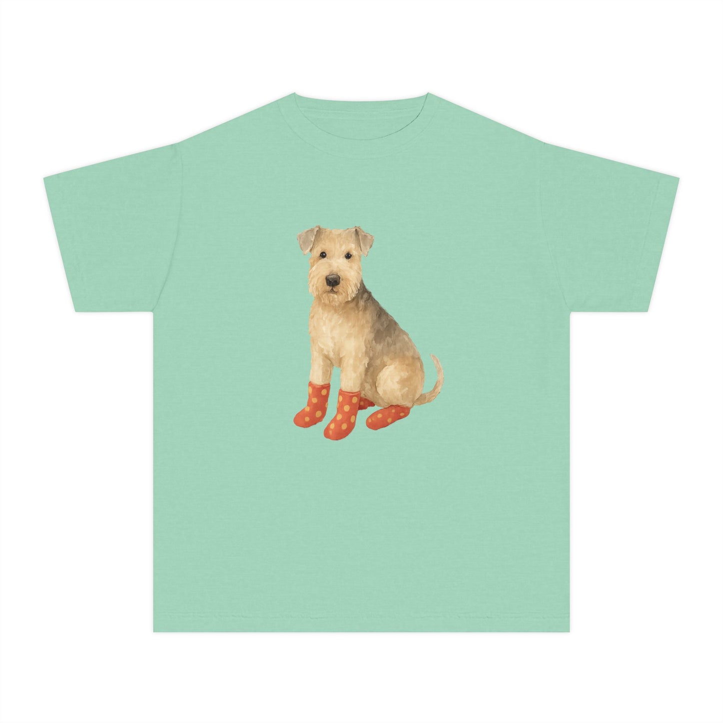 Wire Fox in Socks RHYMES THYME Youth Tee