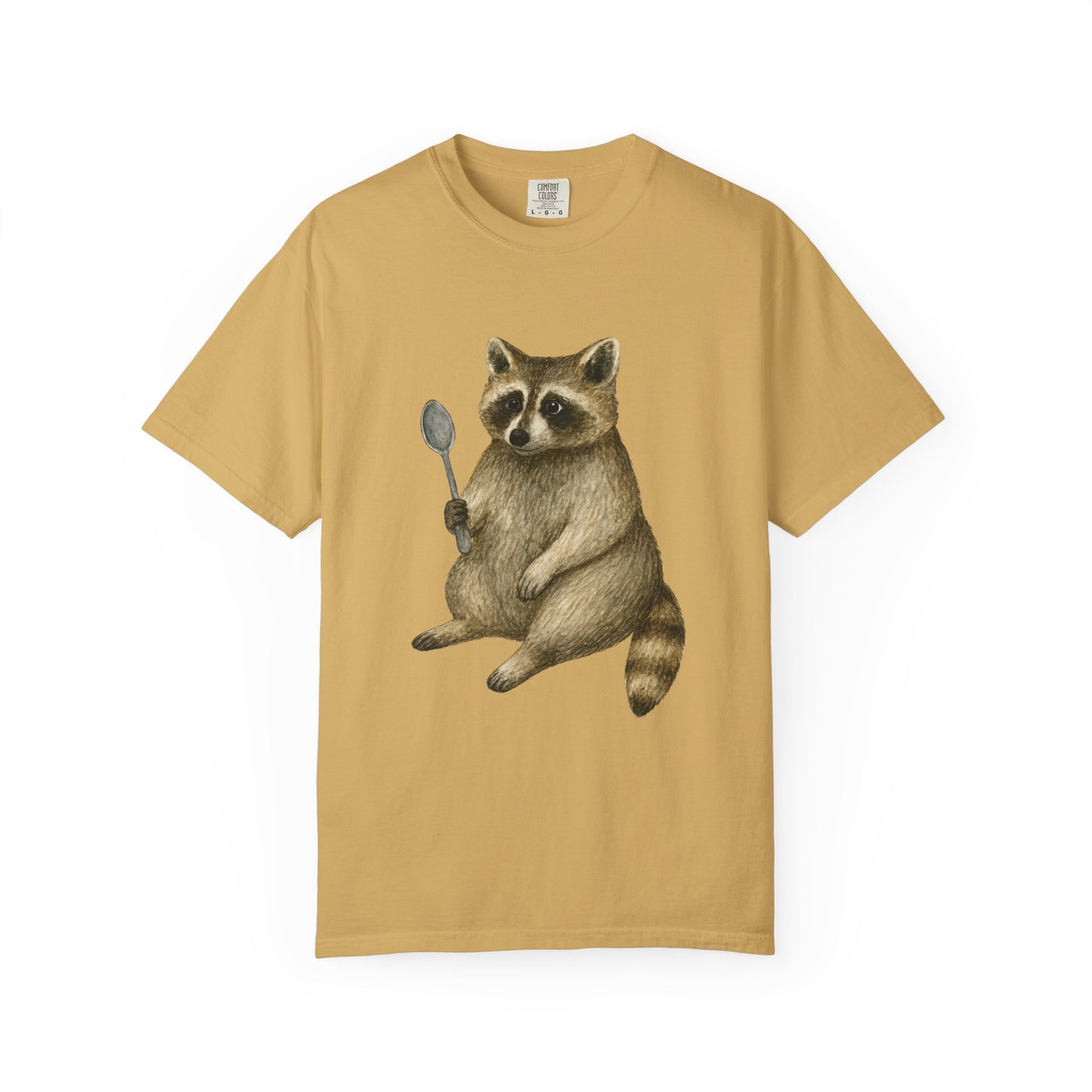 Raccoon with a Spoon RHYMES THYME CC T-Shirt