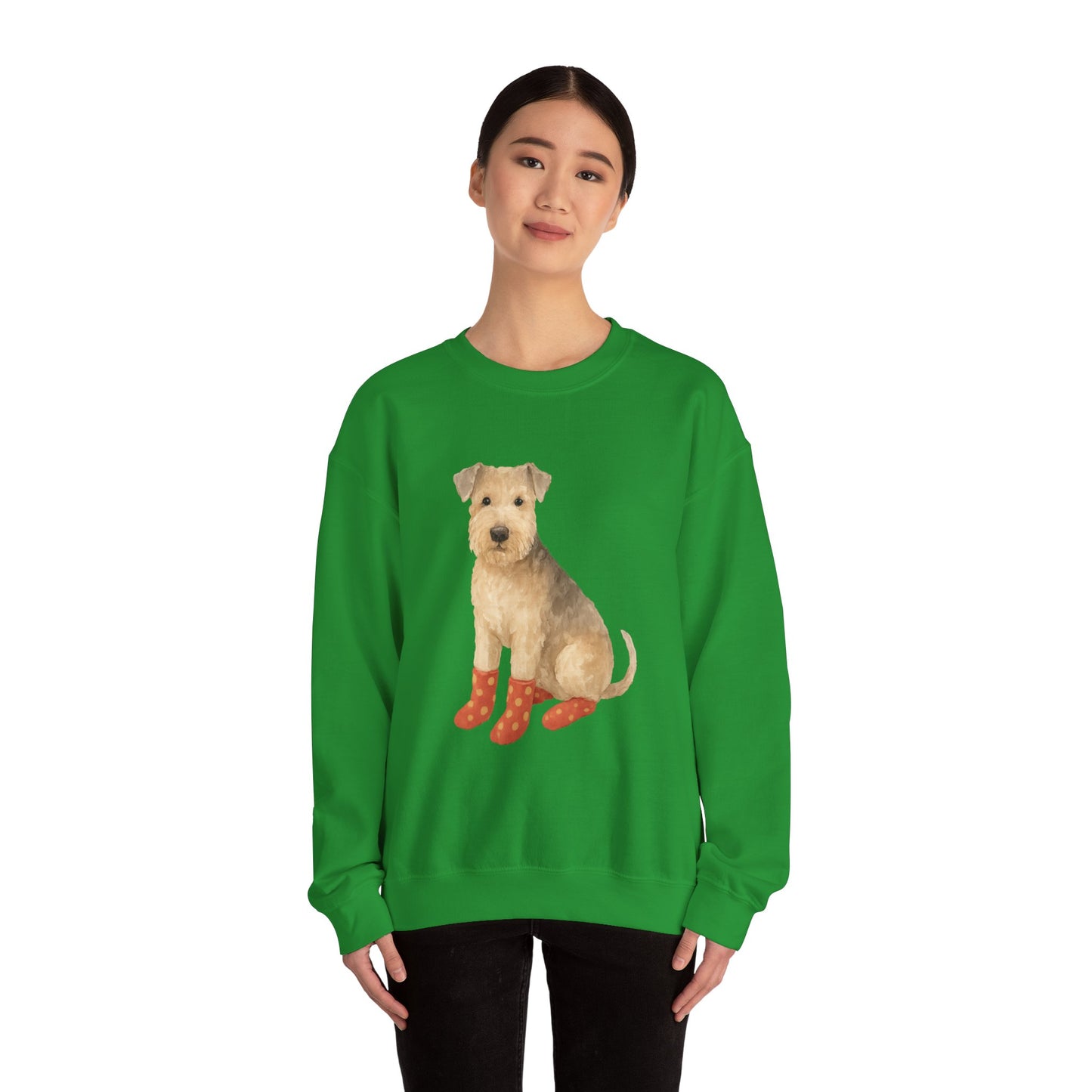 Wire Fox in Socks RHYMES THYME Sweatshirt