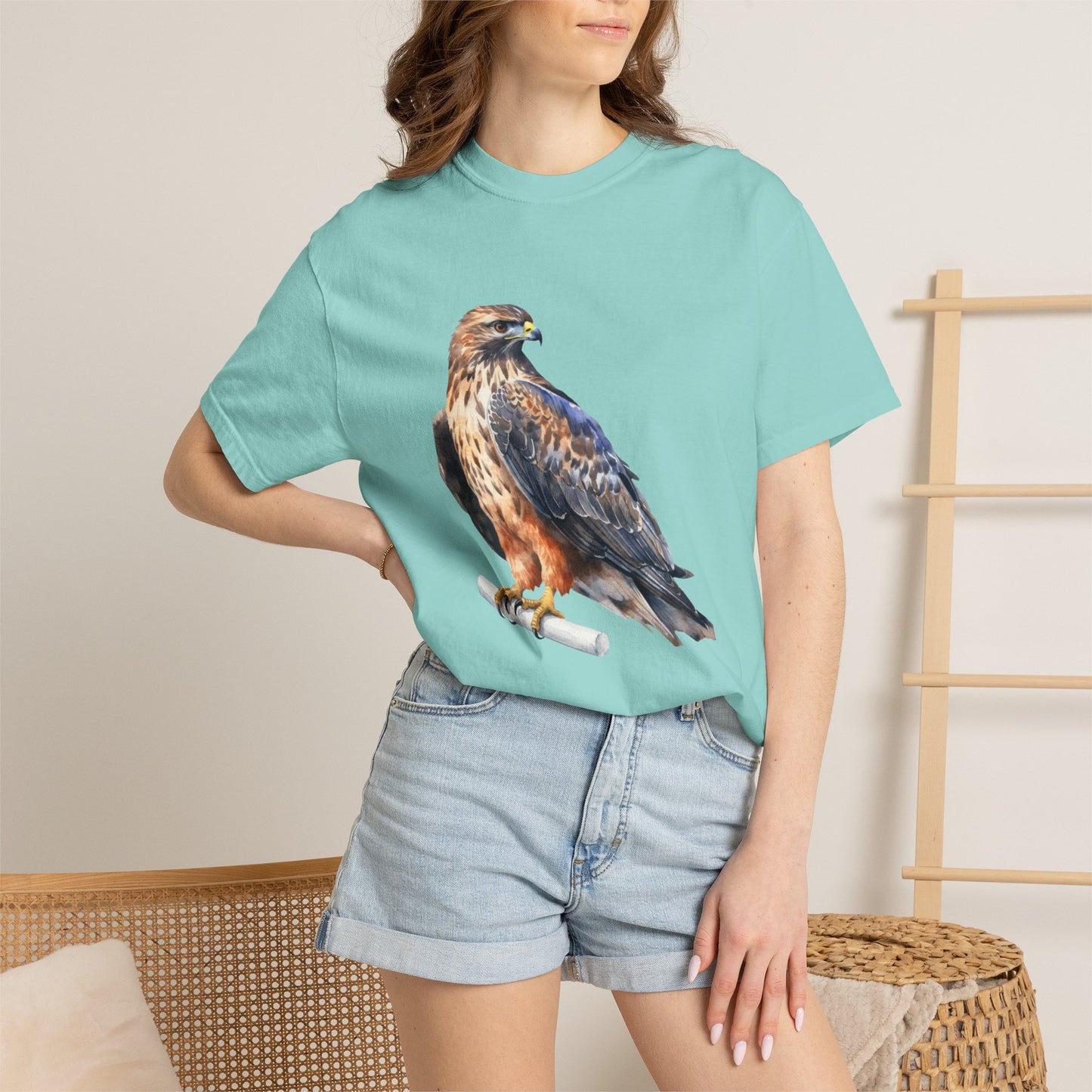 Hawk with Chalk RHYMES THYME CC T-Shirt