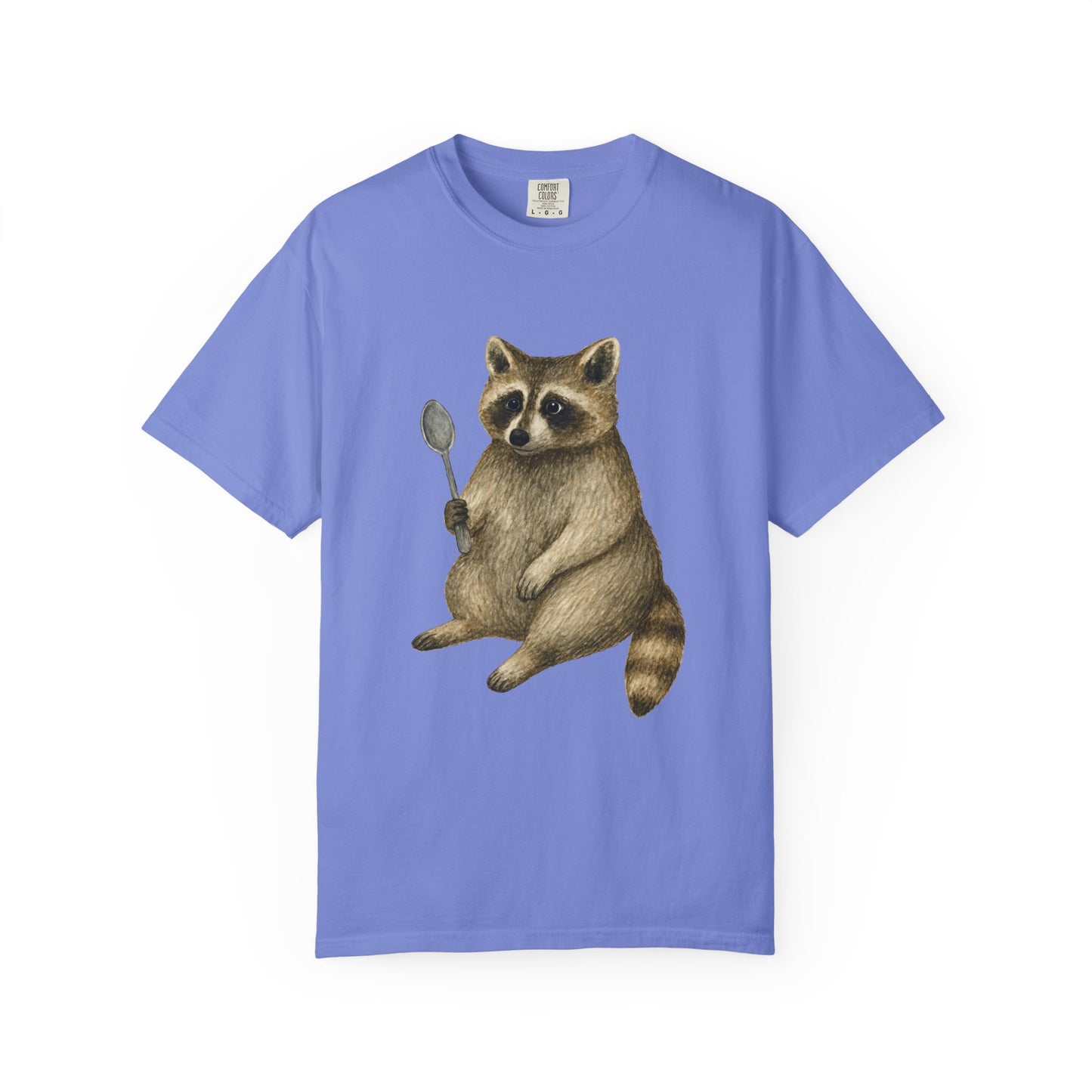 Raccoon with a Spoon RHYMES THYME CC T-Shirt