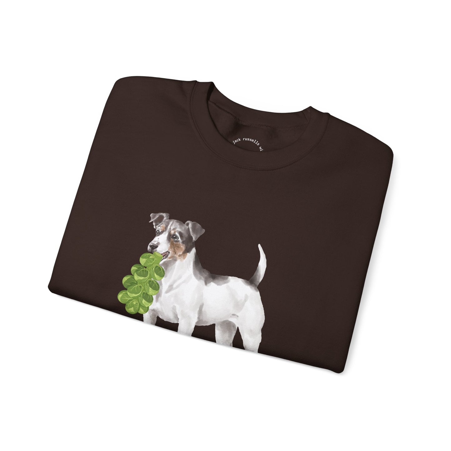 Jack Russell with Brussels RHYMES THYME Sweatshirt
