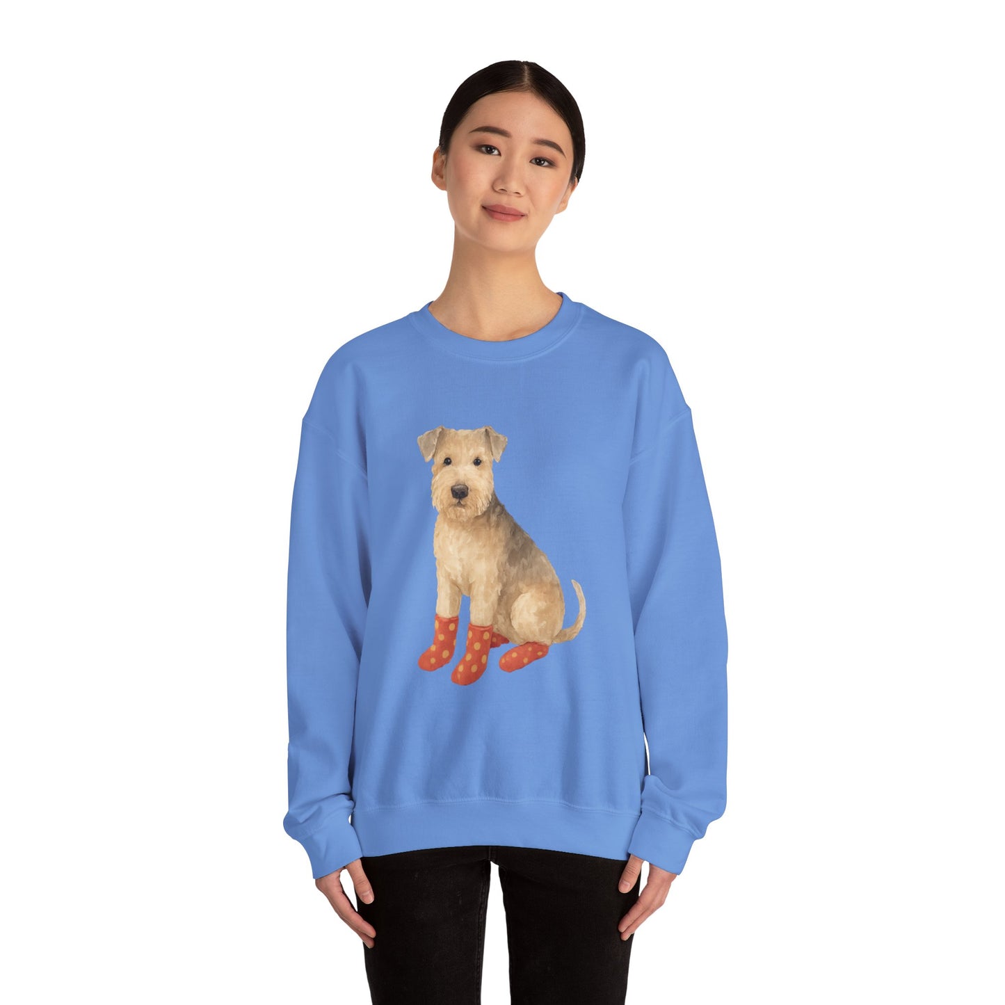 Wire Fox in Socks RHYMES THYME Sweatshirt