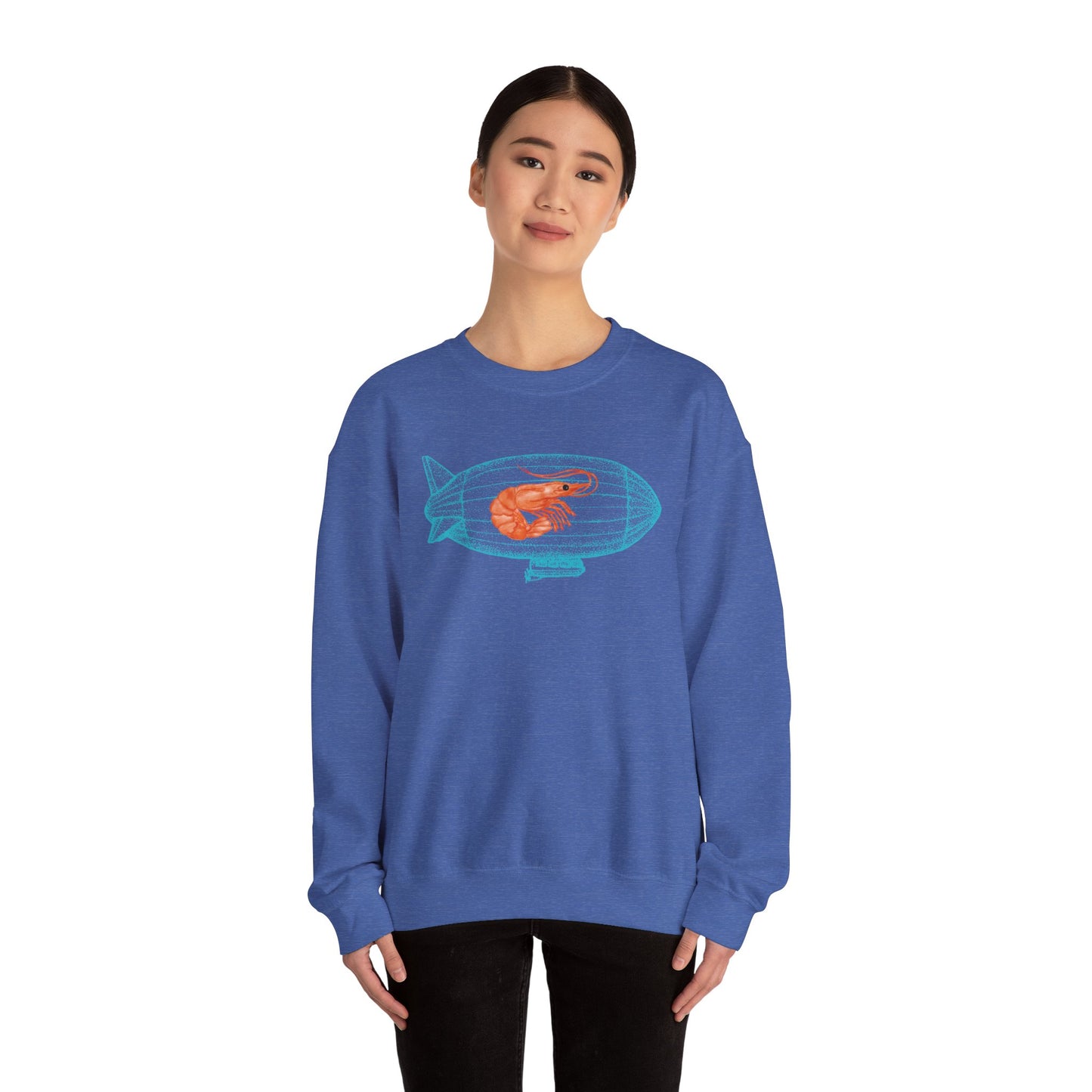 Shrimp on a Blimp RHYMES THYME Sweatshirt
