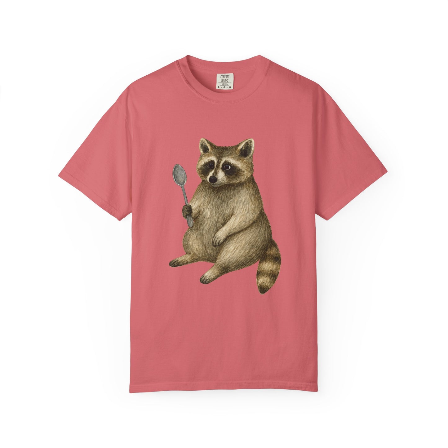 Raccoon with a Spoon RHYMES THYME CC T-Shirt