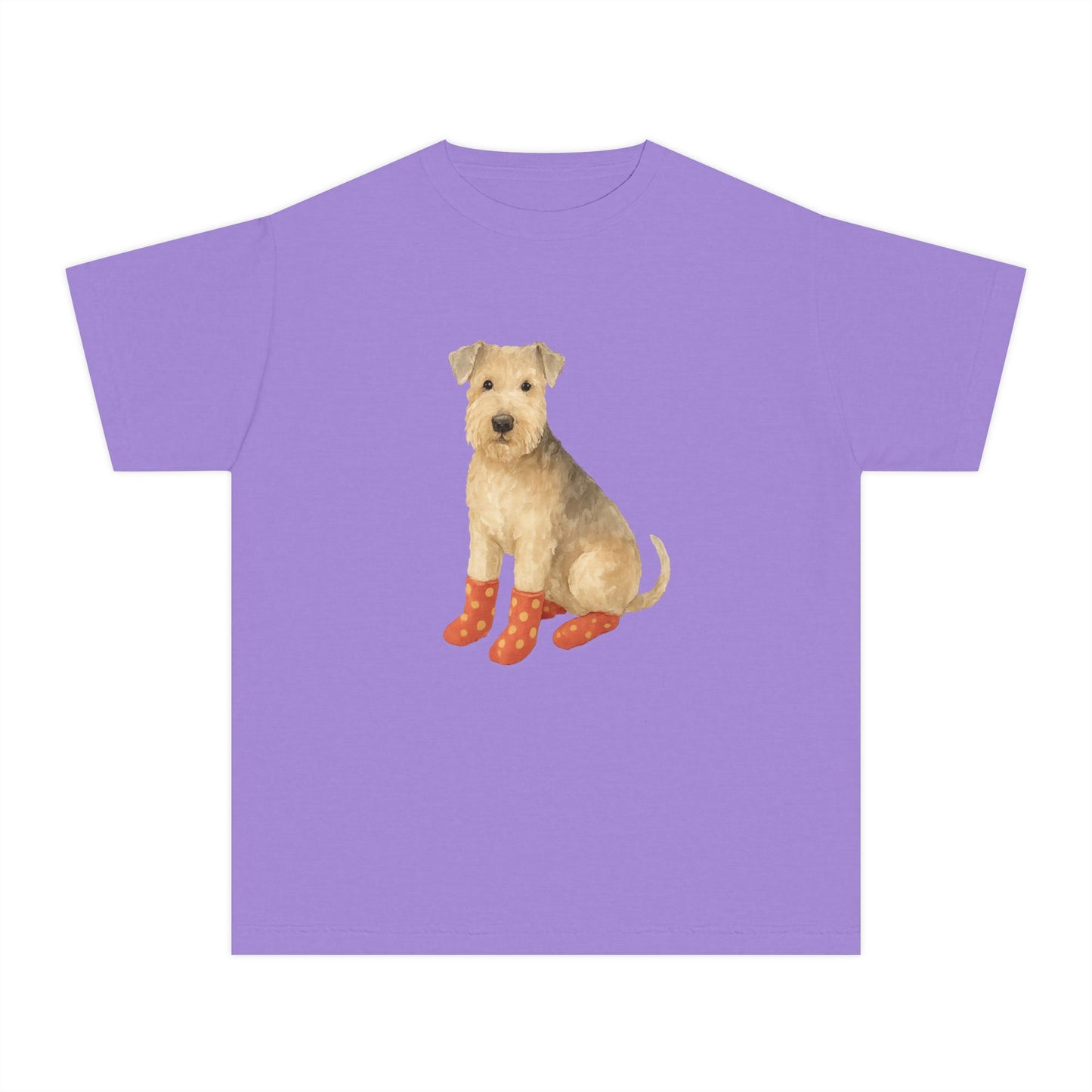 Wire Fox in Socks RHYMES THYME Youth Tee
