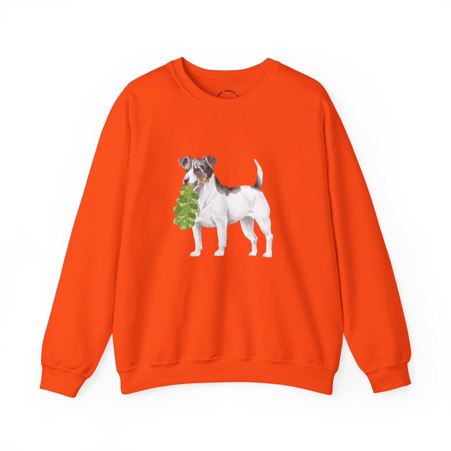 Jack Russell with Brussels RHYMES THYME Sweatshirt