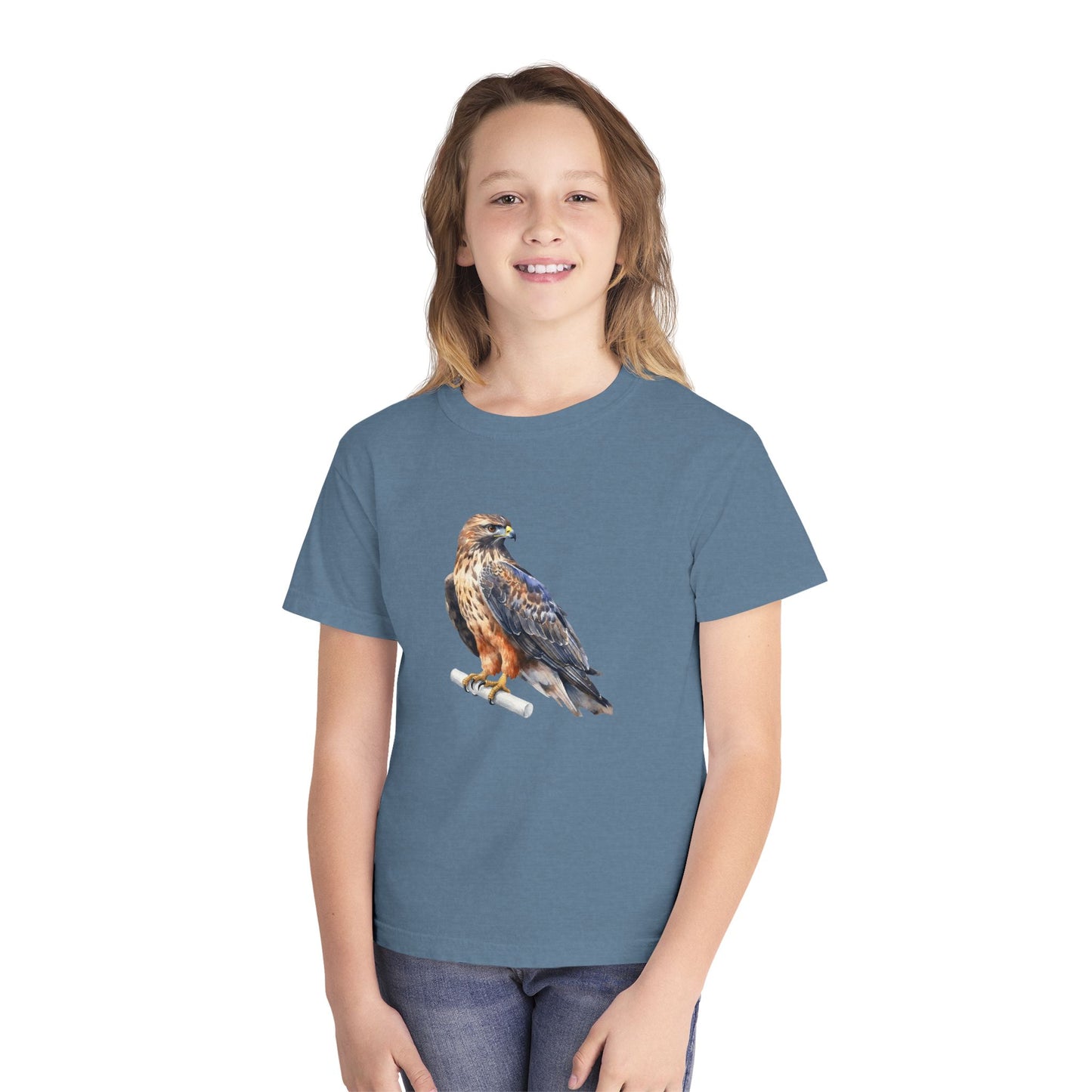 Hawk with Chalk  RHYMES THYME CC Youth T-Shirt