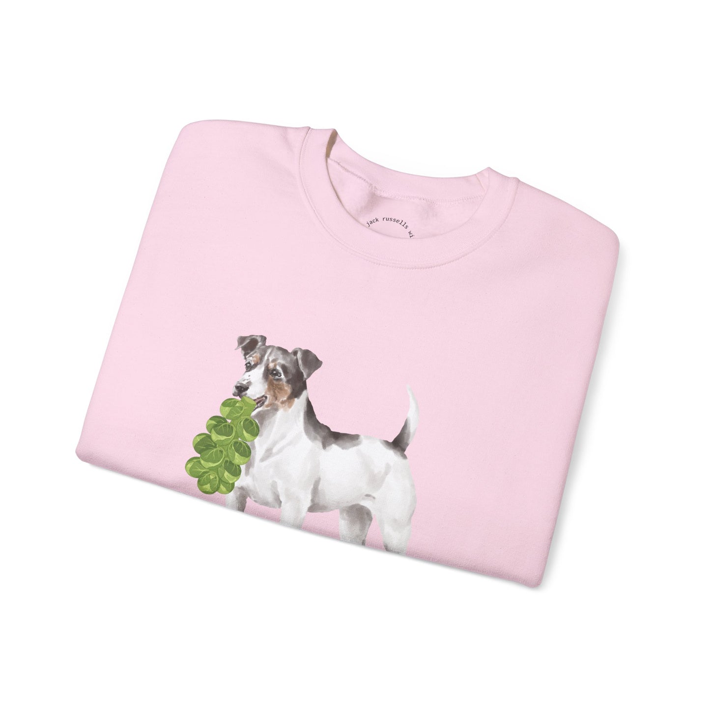Jack Russell with Brussels RHYMES THYME Sweatshirt