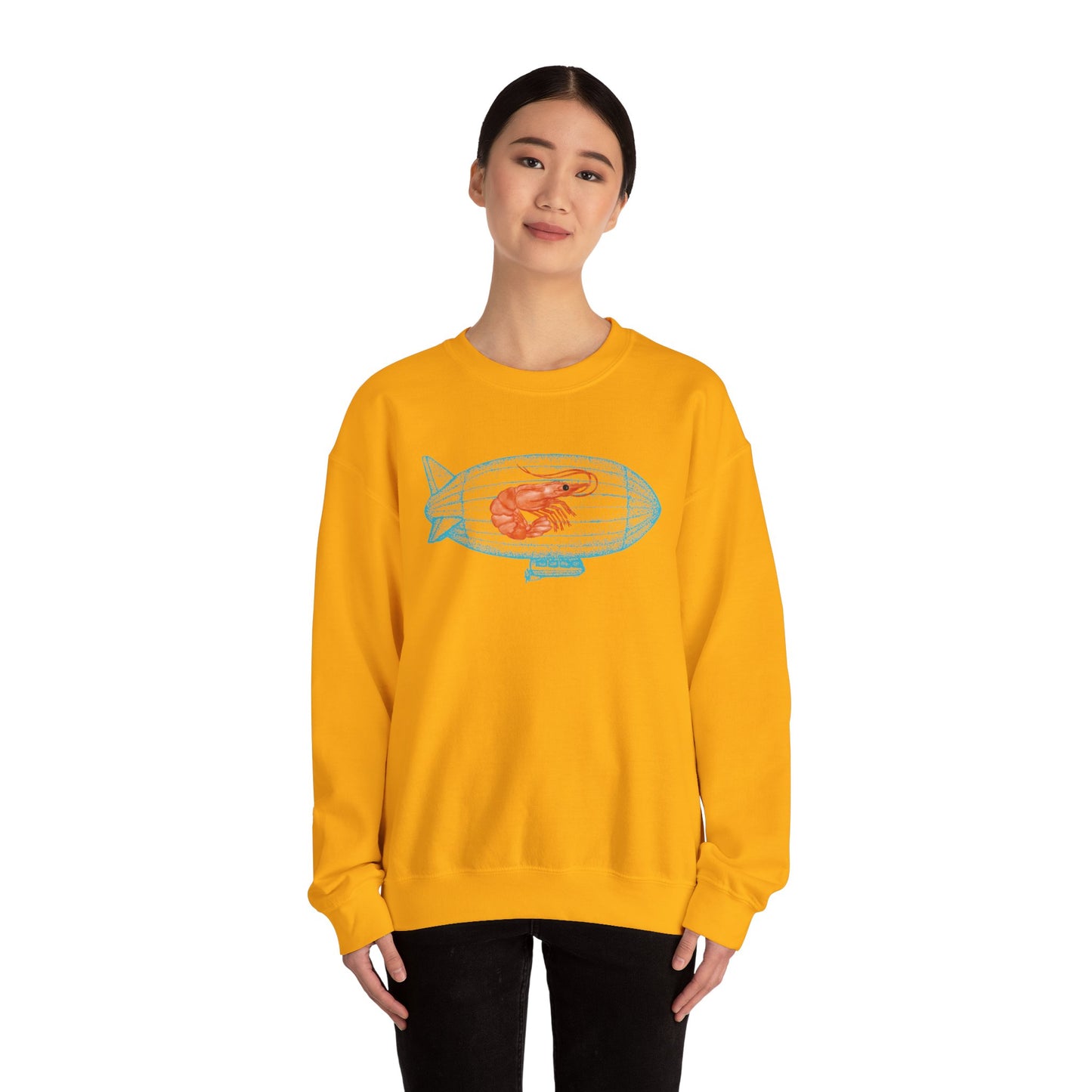 Shrimp on a Blimp RHYMES THYME Sweatshirt