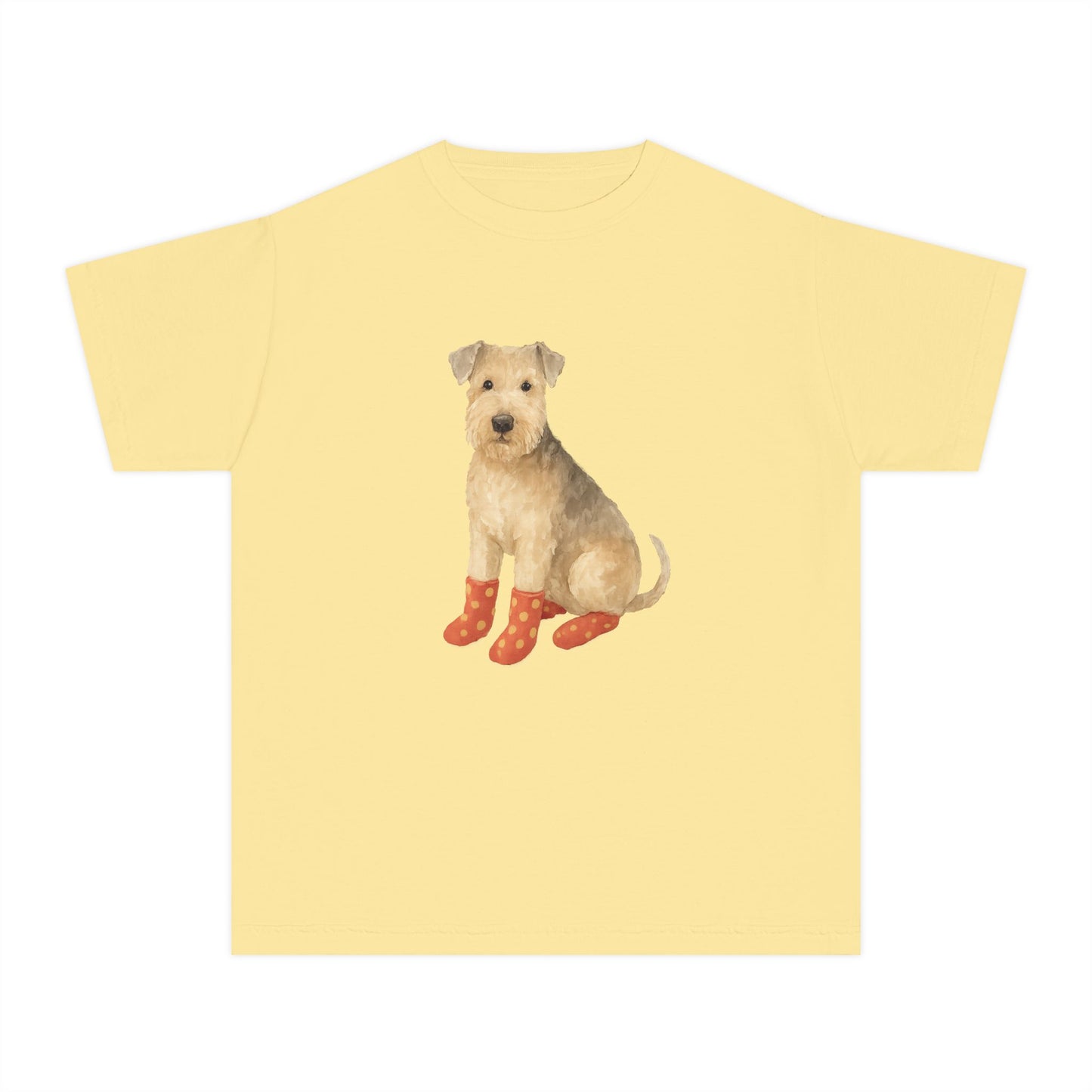 Wire Fox in Socks RHYMES THYME Youth Tee
