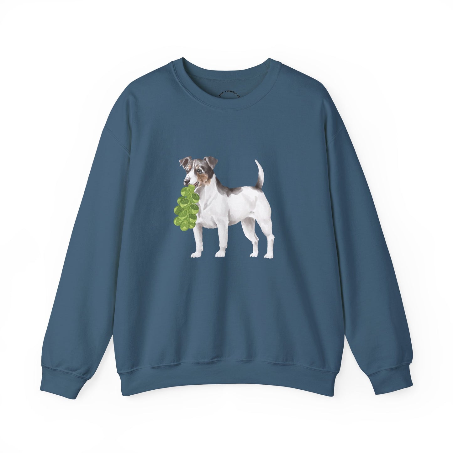 Jack Russell with Brussels RHYMES THYME Sweatshirt