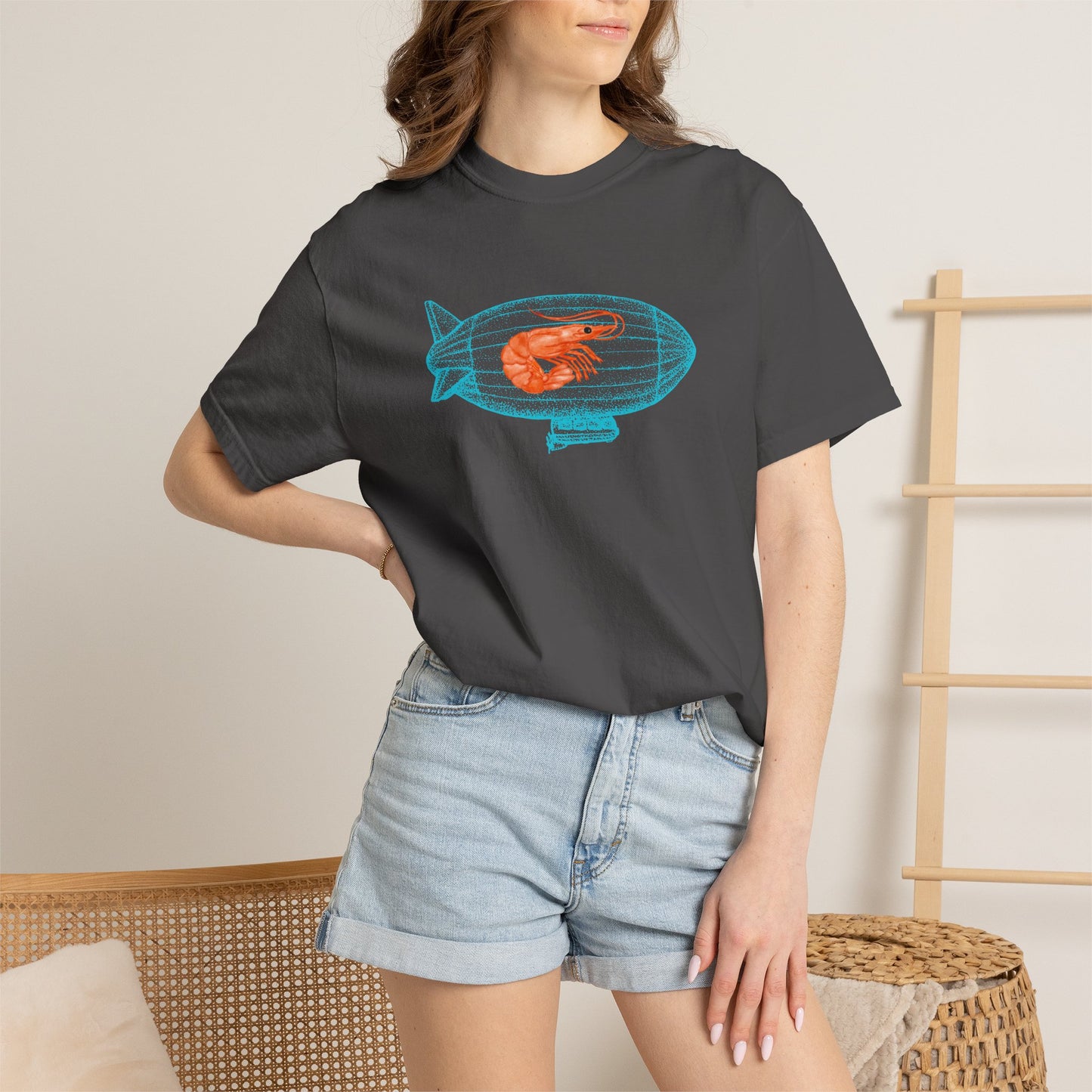 Shrimp on a Blimp RHYMES THYME CC T-Shirt