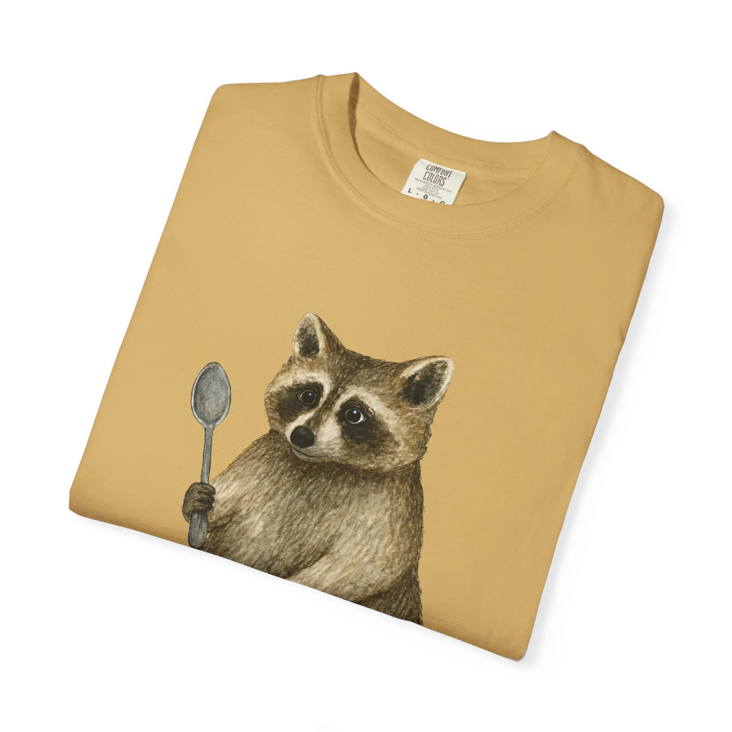 Raccoon with a Spoon RHYMES THYME CC T-Shirt