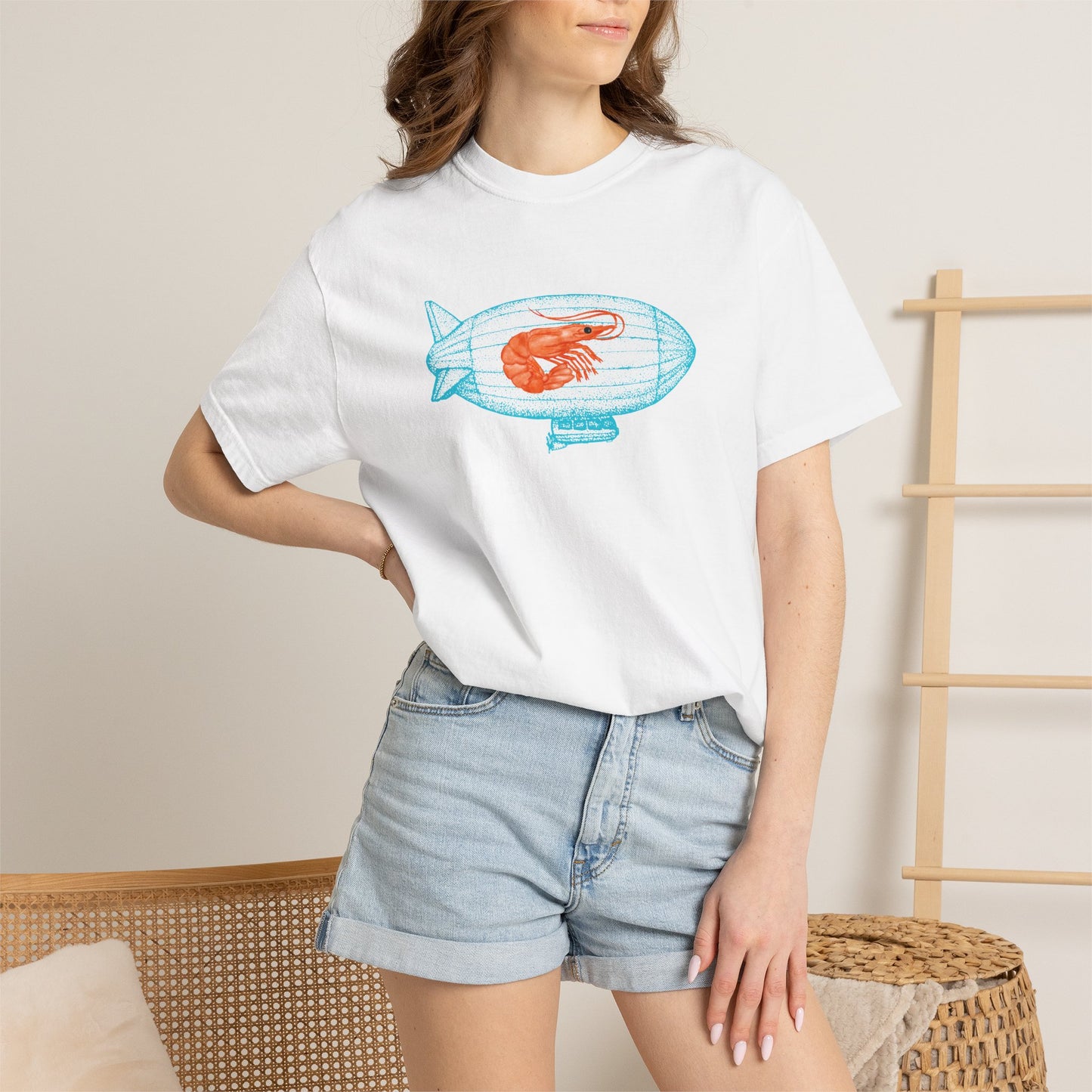 Shrimp on a Blimp RHYMES THYME CC T-Shirt