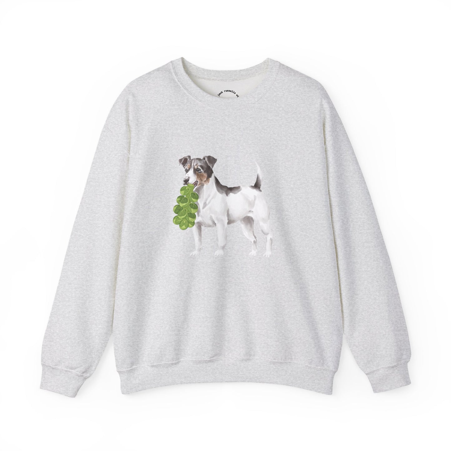Jack Russell with Brussels RHYMES THYME Sweatshirt