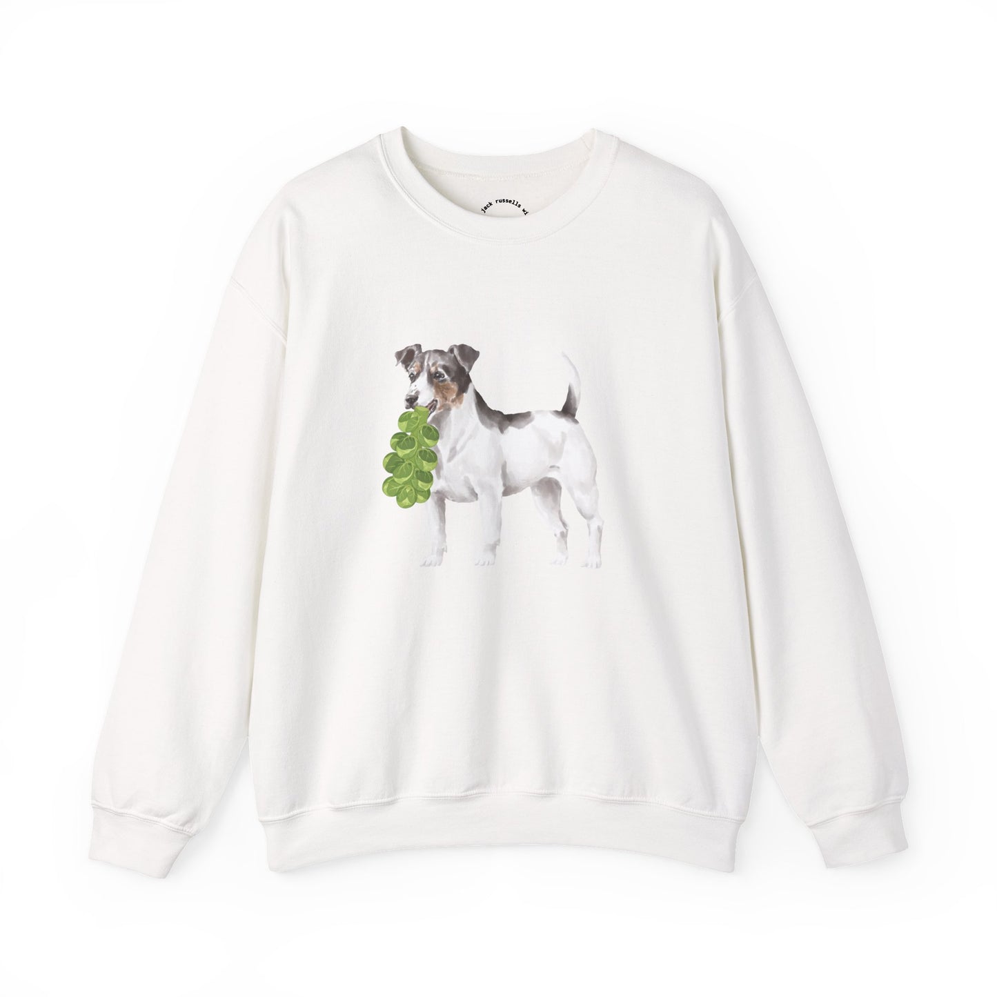 Jack Russell with Brussels RHYMES THYME Sweatshirt
