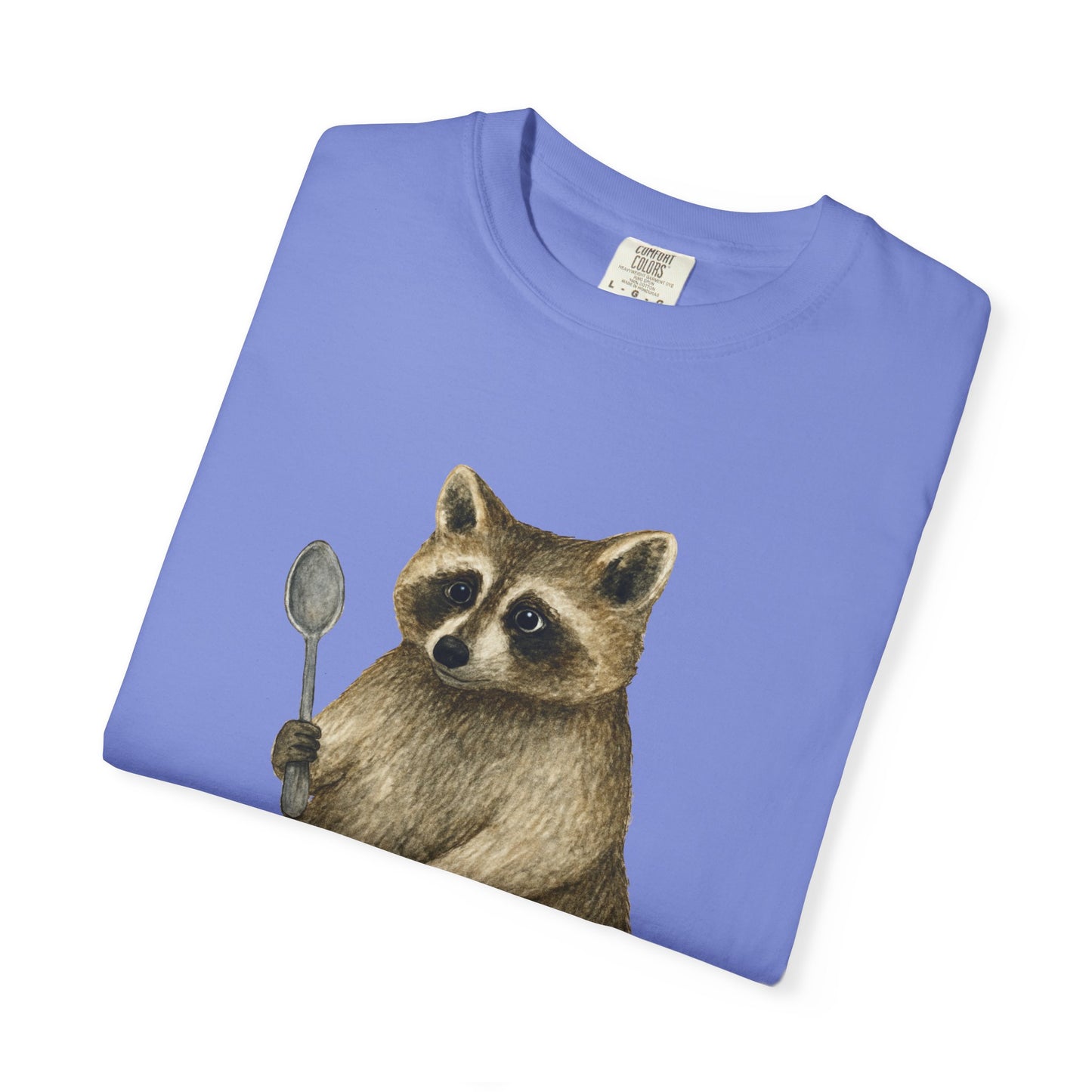 Raccoon with a Spoon RHYMES THYME CC T-Shirt