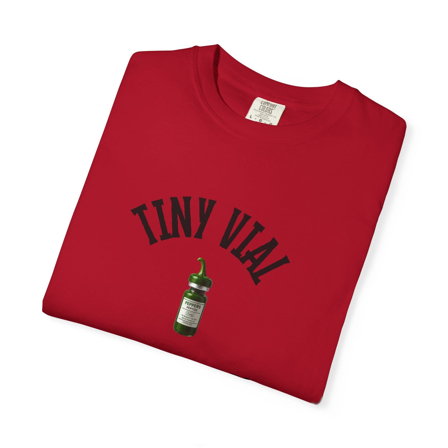 Tiny Vial, Big Dreams Peptides T-shirt