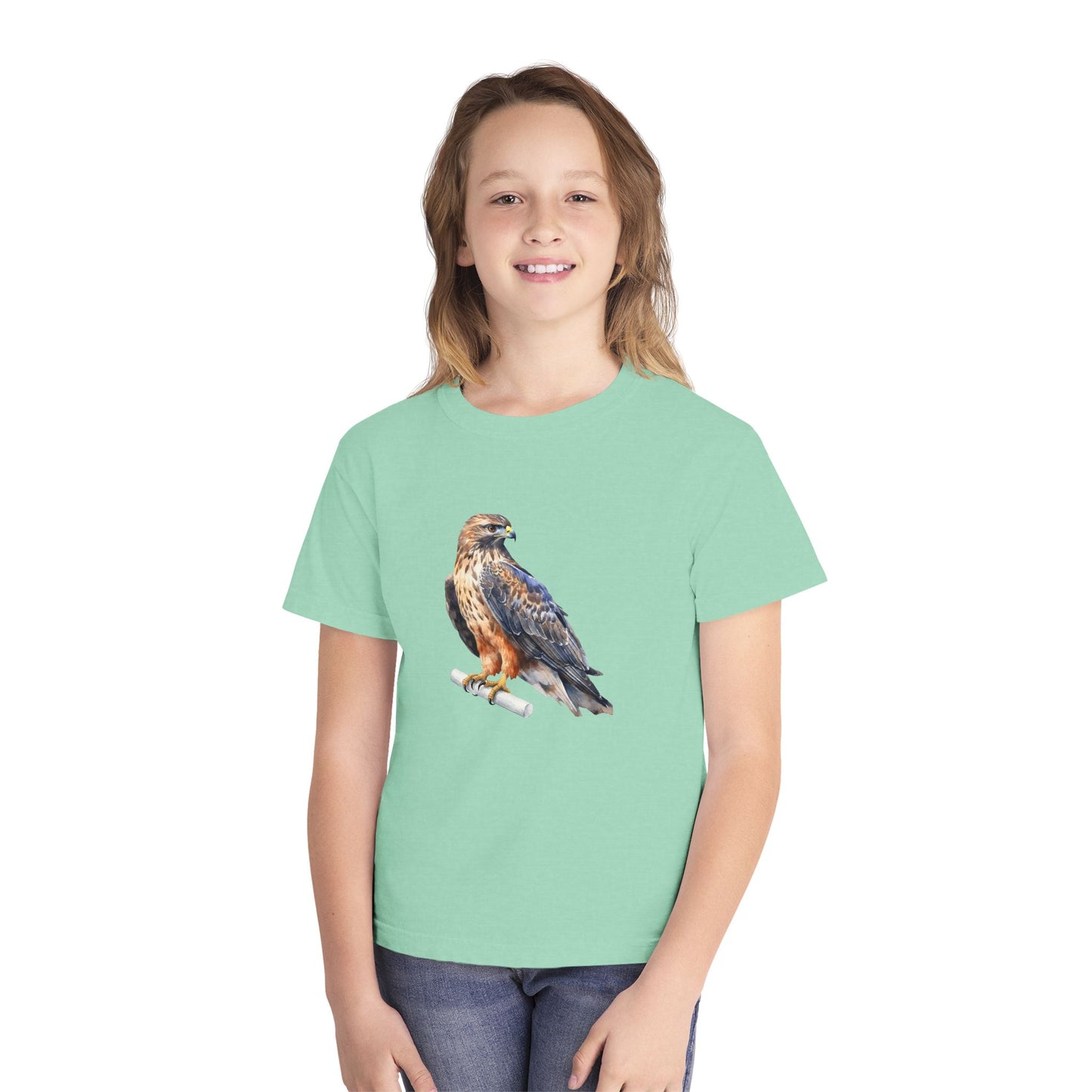 Hawk with Chalk  RHYMES THYME CC Youth T-Shirt