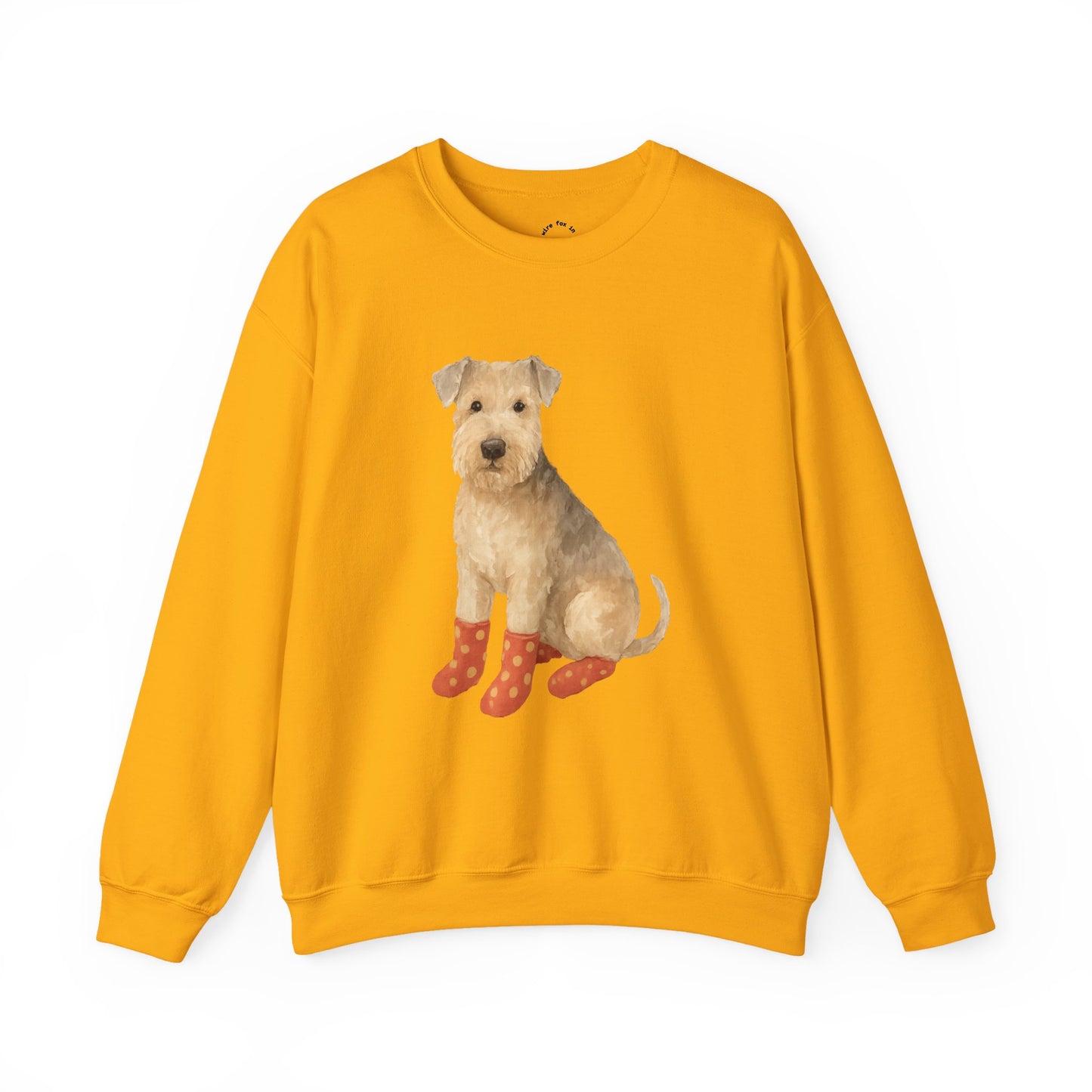 Wire Fox in Socks RHYMES THYME Sweatshirt