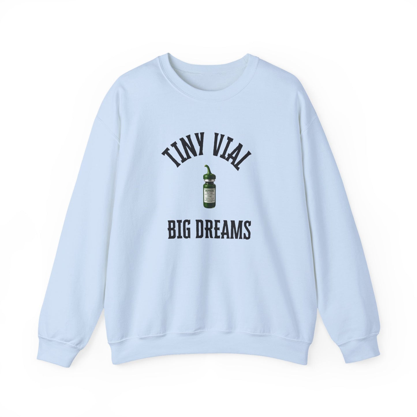 Tiny Vial, Big Dreams Crewneck Sweatshirt