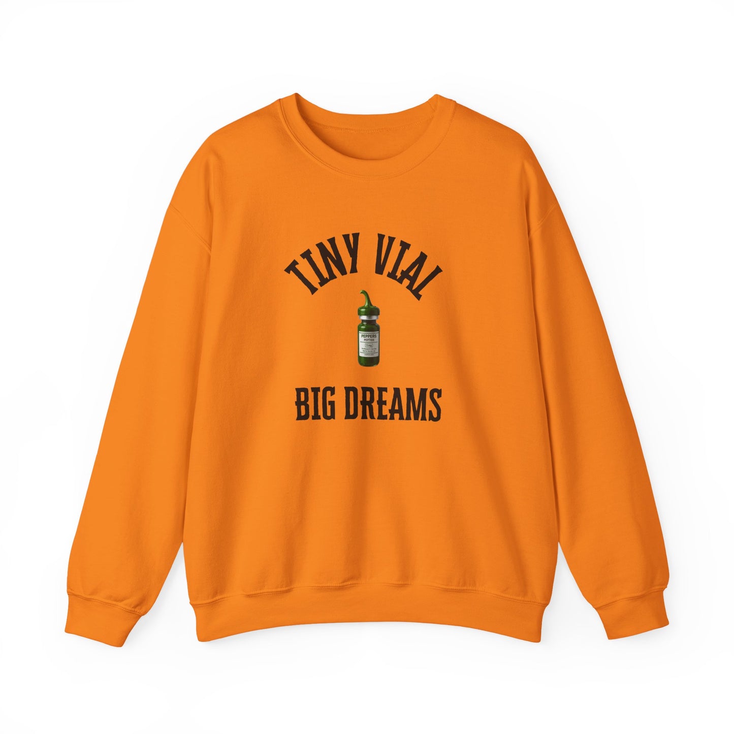 Tiny Vial, Big Dreams Crewneck Sweatshirt