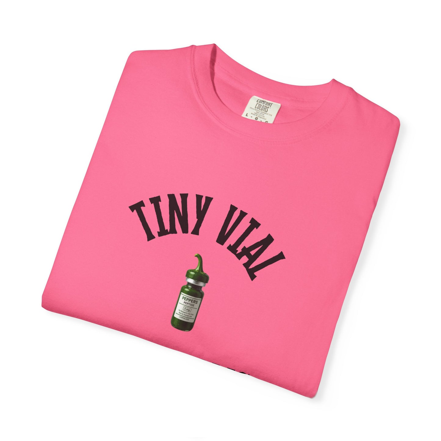 Tiny Vial, Big Dreams Peptides T-shirt