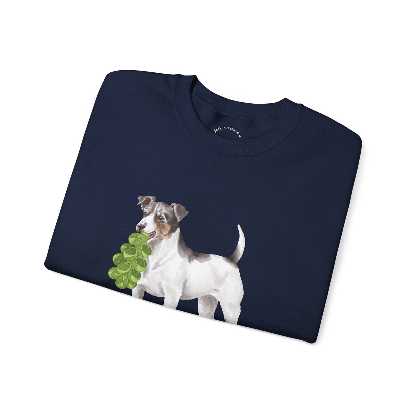 Jack Russell with Brussels RHYMES THYME Sweatshirt